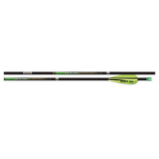 Easton Axis 4MM Match Grade Pro Series Pre-Fletched Arrow Shafts - 6 Count