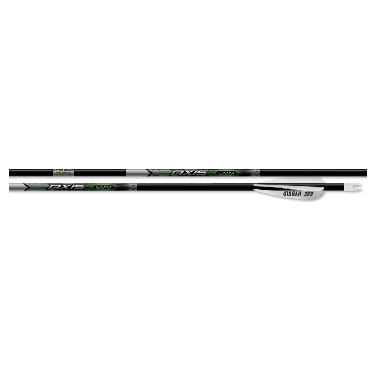 Easton Axis 5MM Match Grade Pro Series Pre-Fletched Arrow Shafts