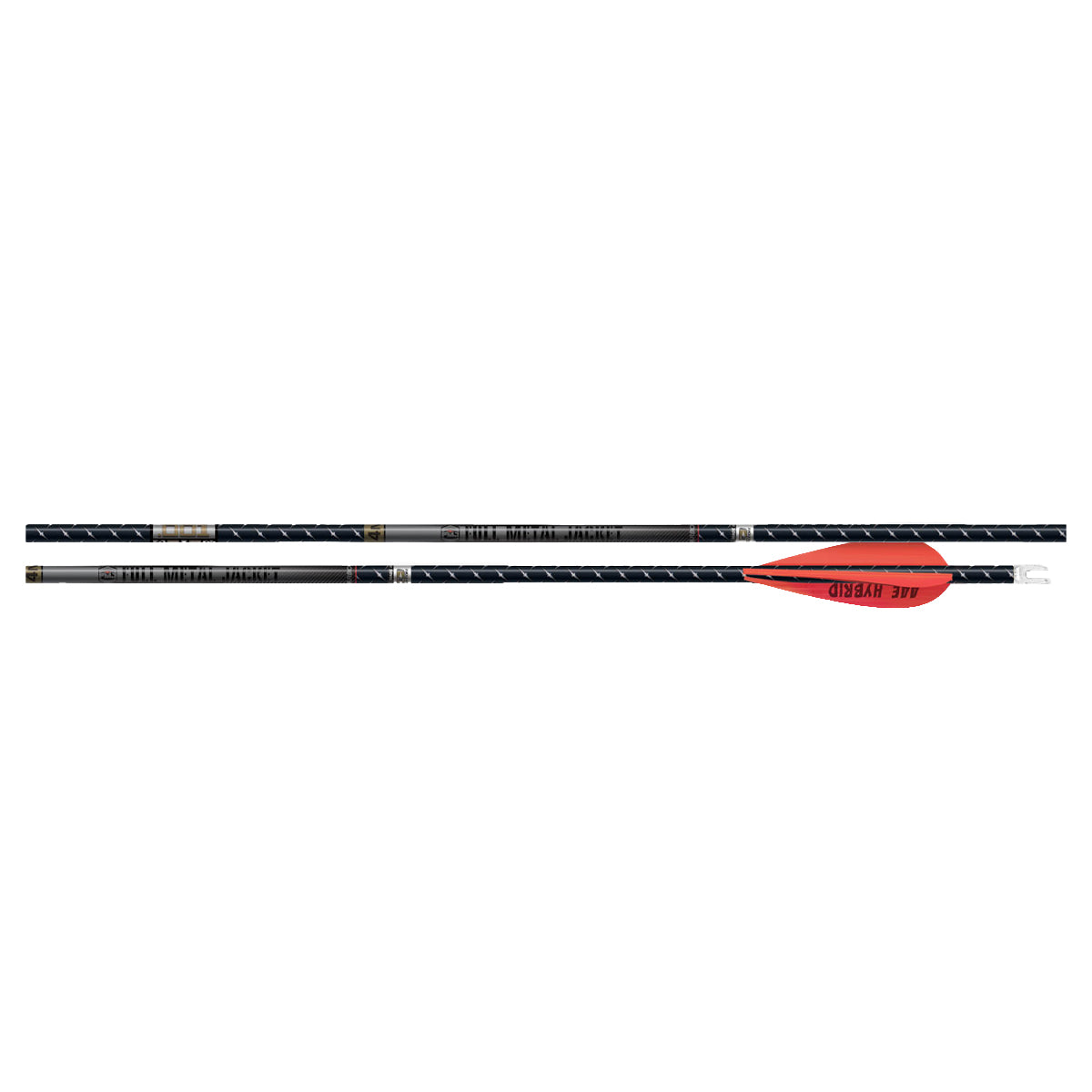 Easton FMJ 4MM Match Grade Pro Shop Series Pre-Fletched Arrow Shafts - 6 Count in  by GOHUNT | Easton - GOHUNT Shop