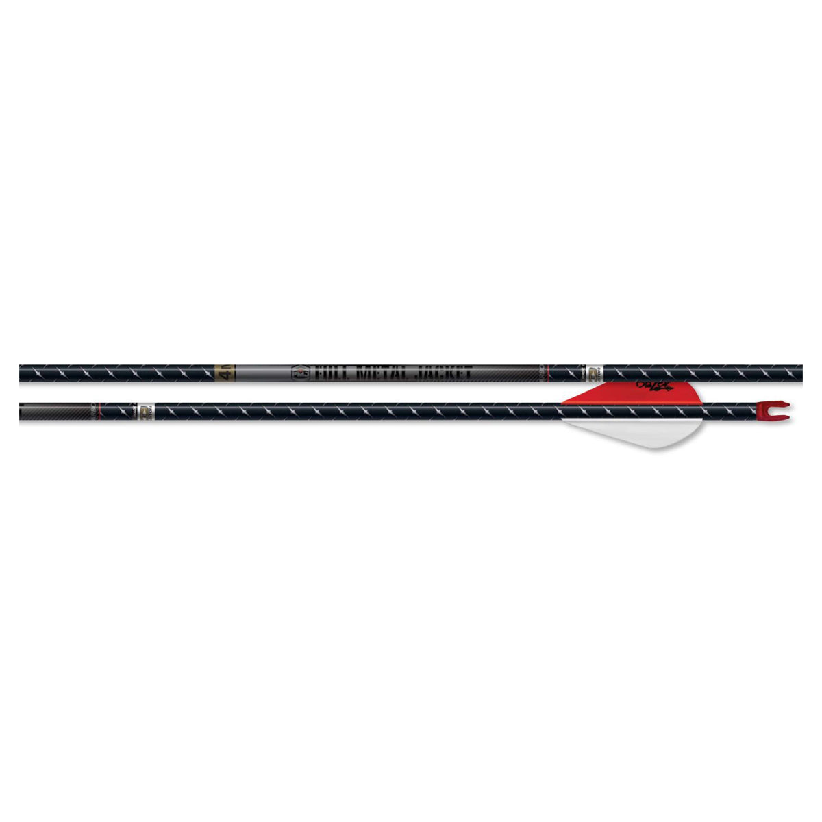 Easton FMJ 4MM Pre-Fletched Arrow Shafts - 6 Count in  by GOHUNT | Easton - GOHUNT Shop