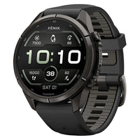 47mm / Carbon Gray DLC Titanium with Black/Pebble Gray Silicone Band