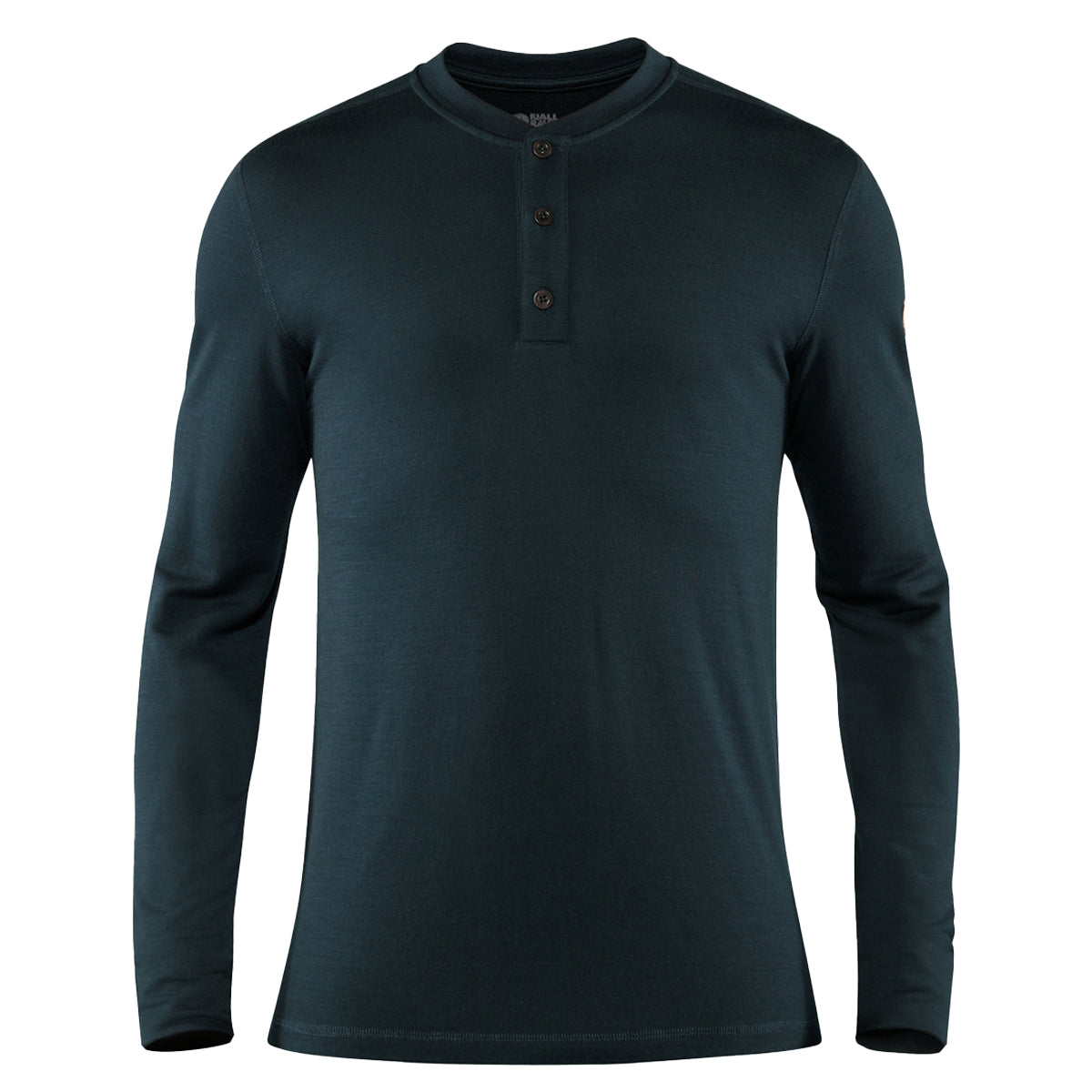 Fjallraven Singi Merino Henley in Navy by GOHUNT | Fjallraven - GOHUNT Shop