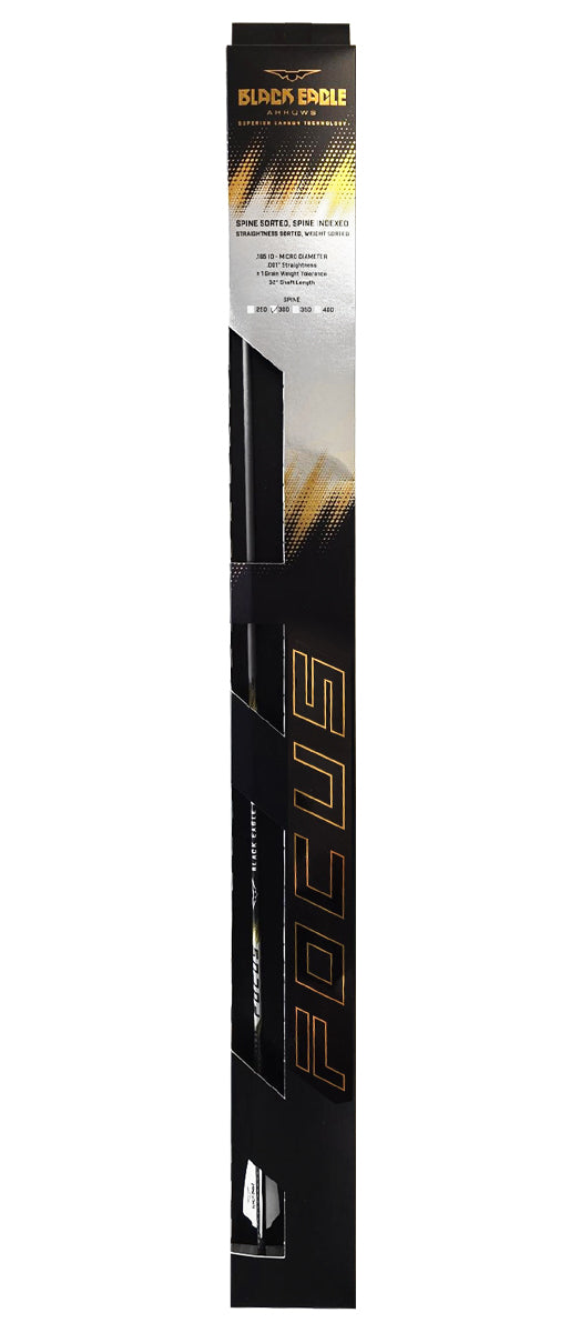 Black Eagle FOCUS Pre-Fletched Arrows - 6 Count