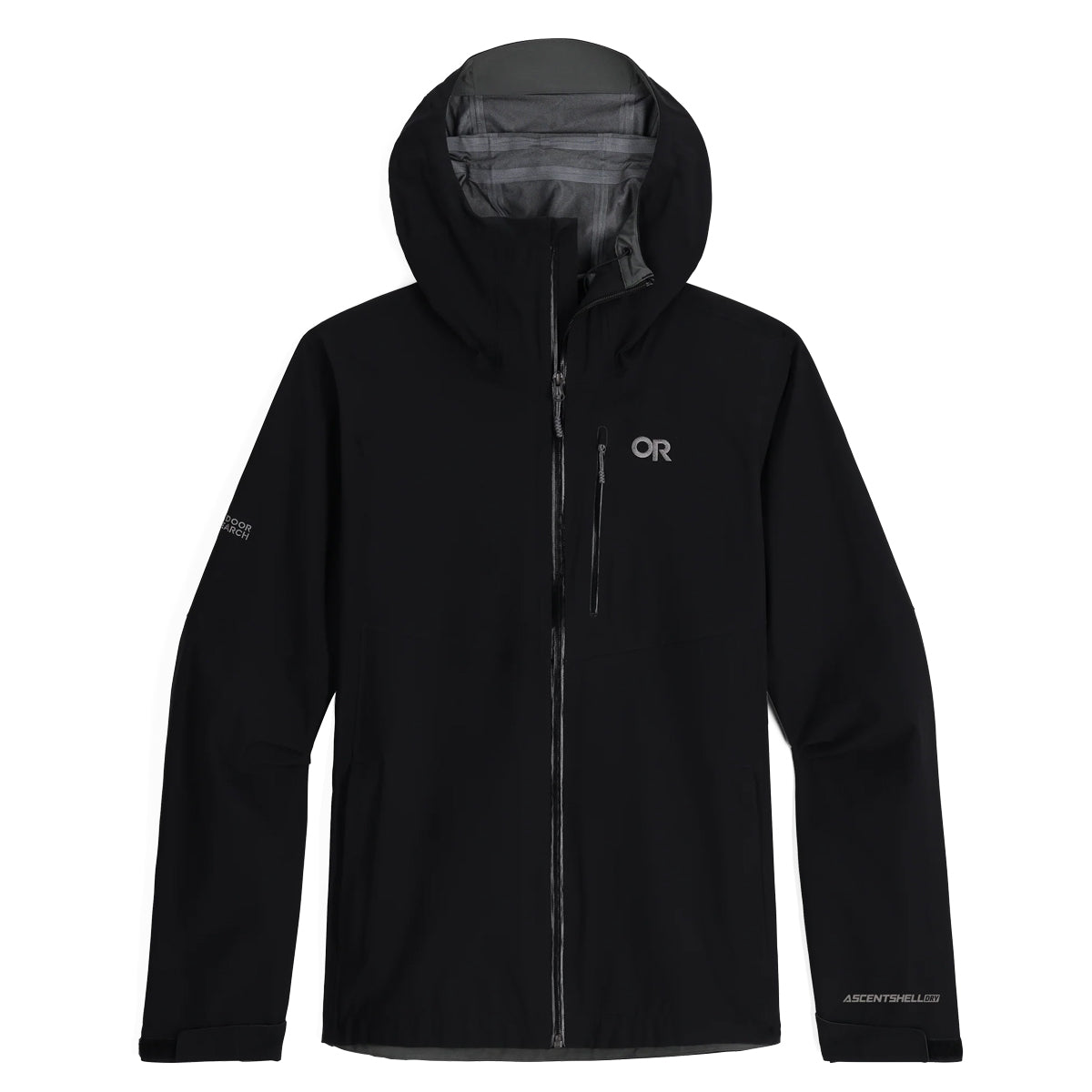 Outdoor Research Men's Foray 3L Rain Jacket in Black by GOHUNT | Outdoor Research - GOHUNT Shop