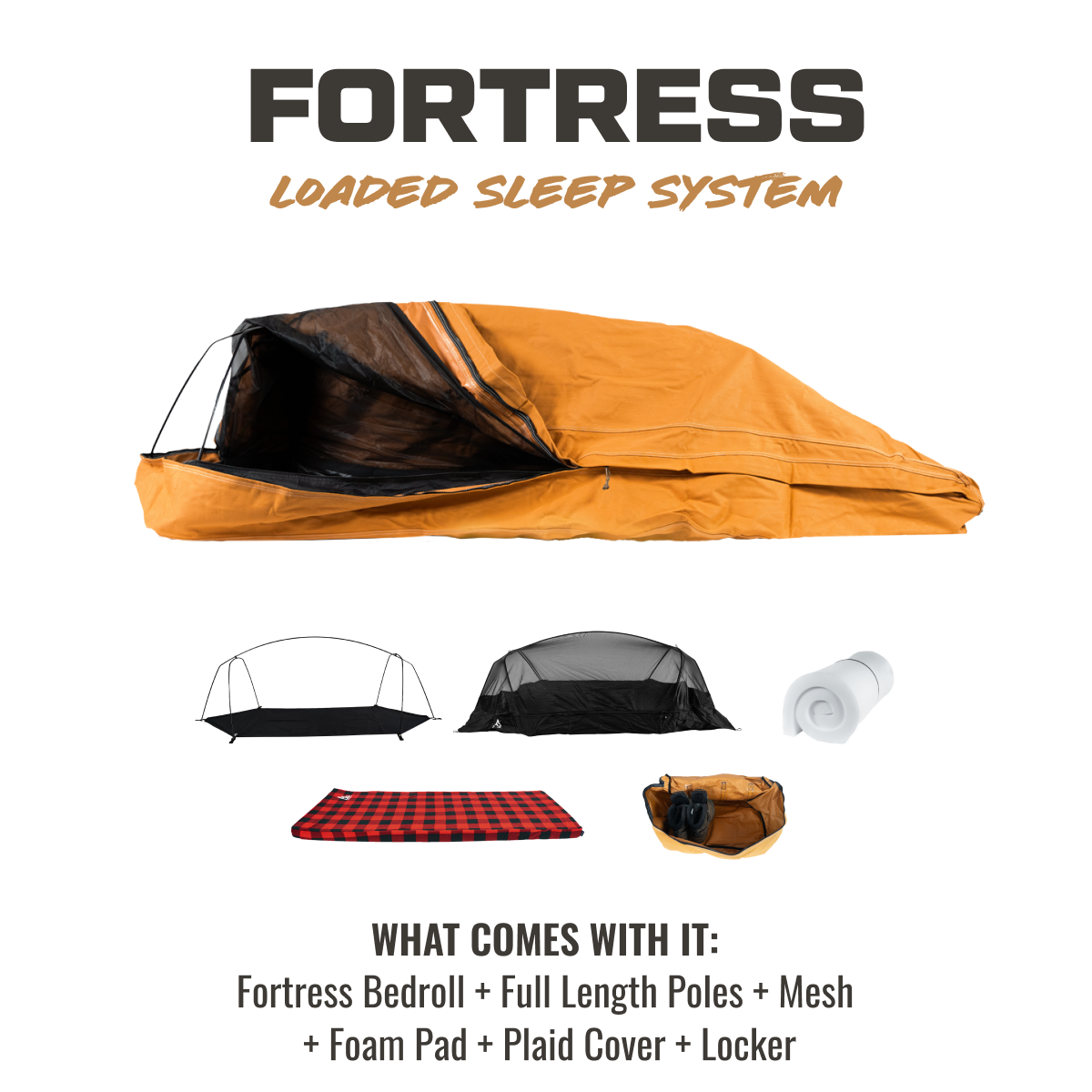 Canvas Cutter Fortress Sleep System