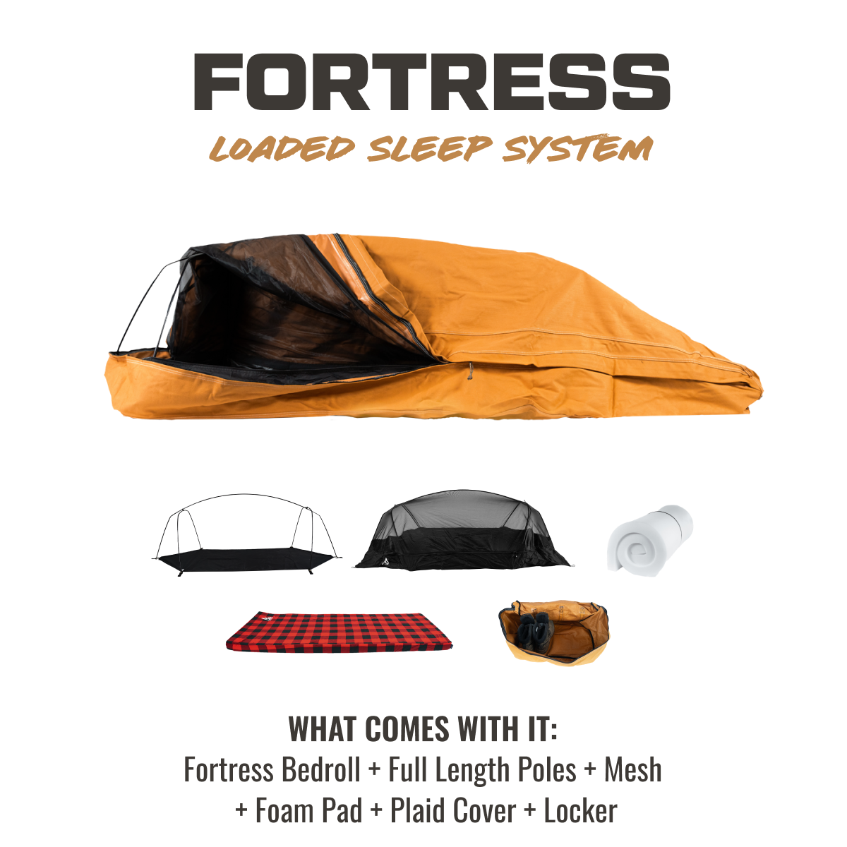 Canvas Cutter Fortress Sleep System in  by GOHUNT | Canvas Cutter - GOHUNT Shop