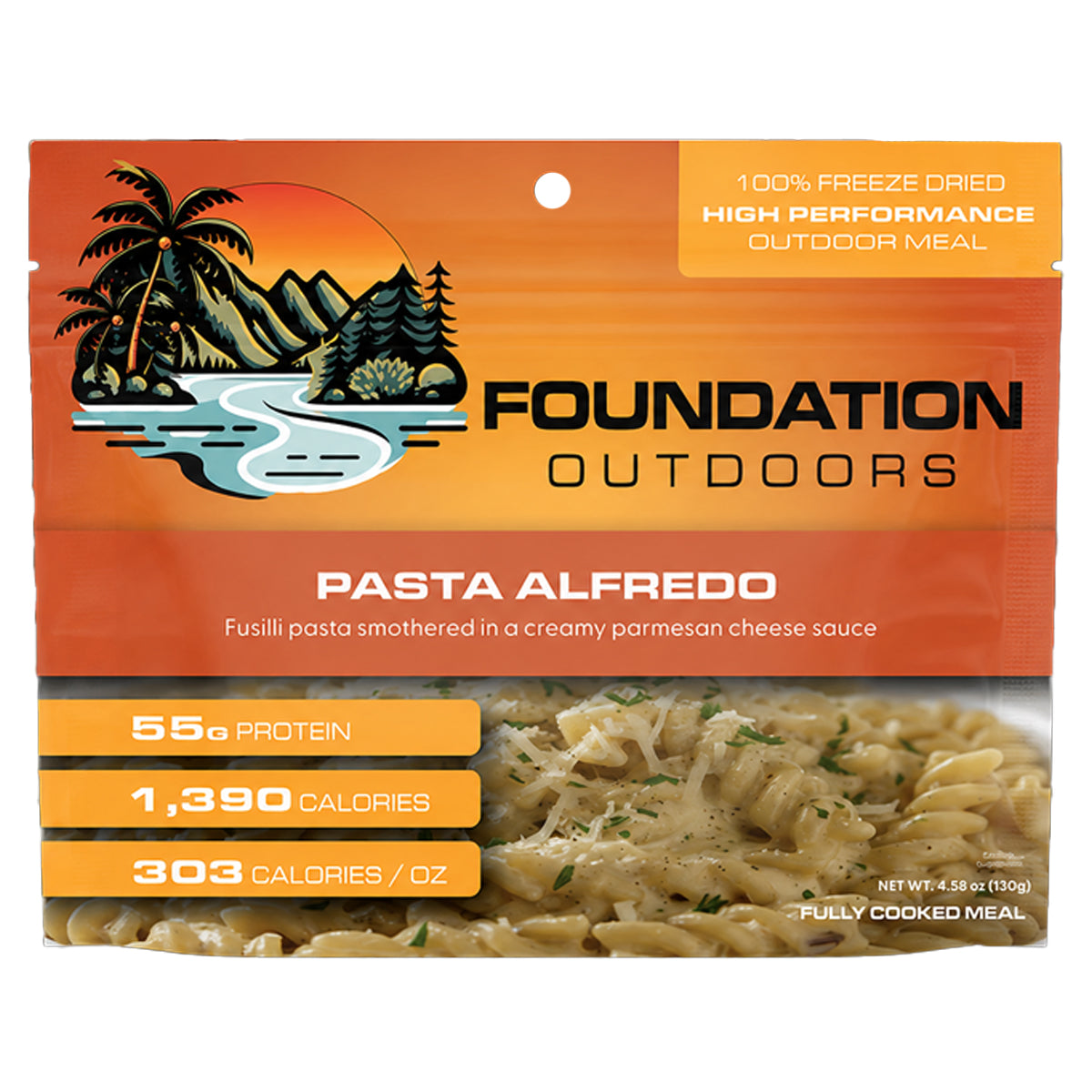 Foundation Outdoors Pasta Alfredo Meal in  by GOHUNT | Foundation Outdoors - GOHUNT Shop