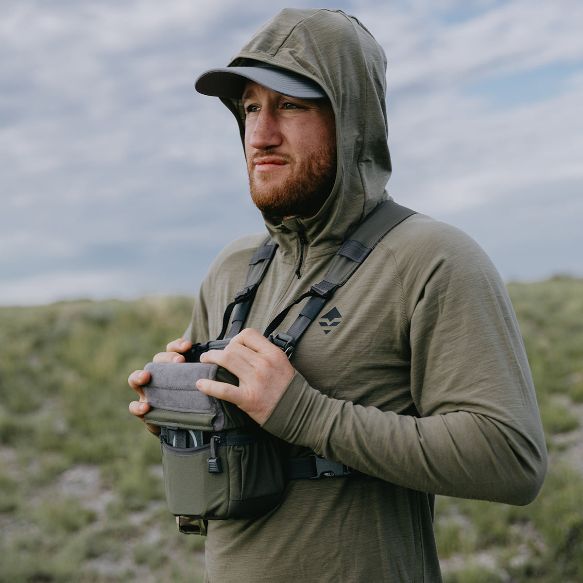 GOHUNT Basin Merino Hoodie in  by GOHUNT | GOHUNT - GOHUNT Shop