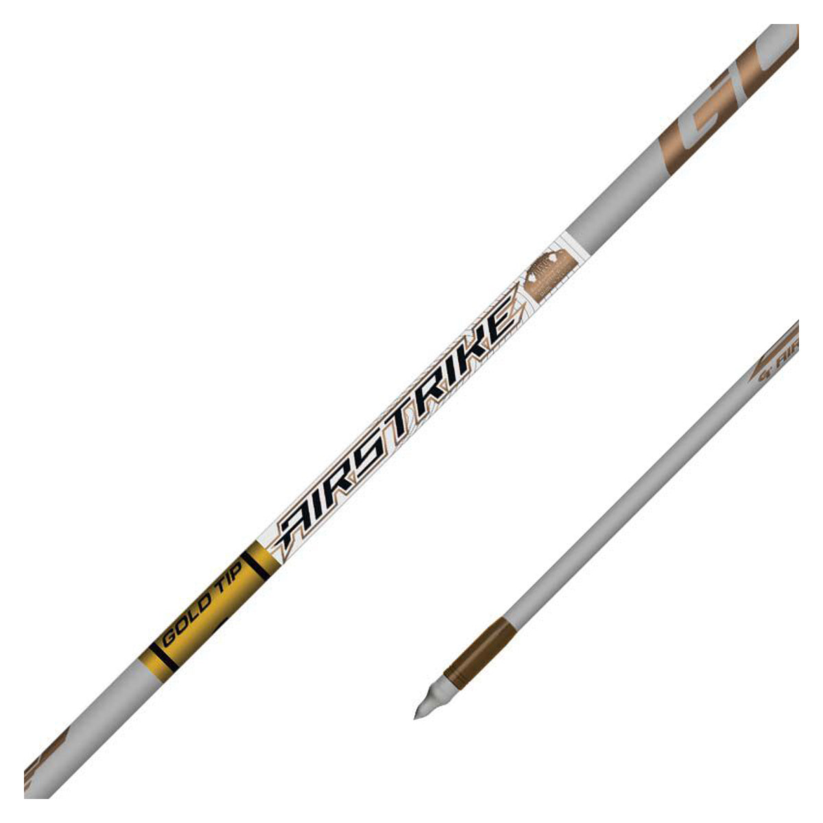 Gold Tip AirStrike Arrow Shafts - 12 Count in  by GOHUNT | Gold Tip - GOHUNT Shop