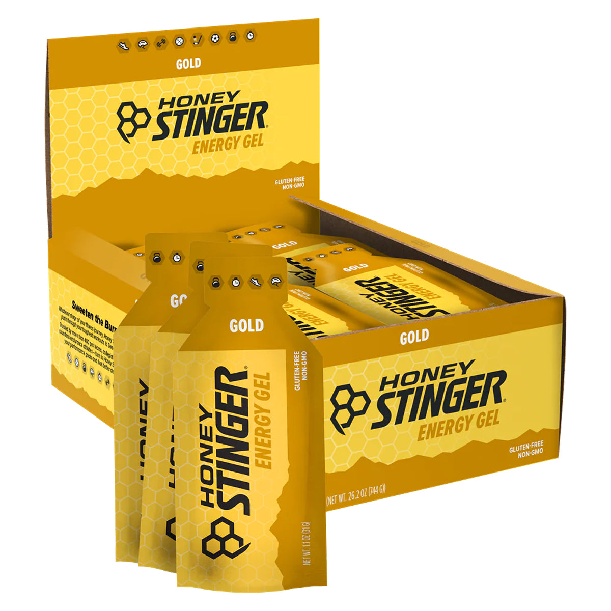 Honey Stinger Energy Gels - 24 Count