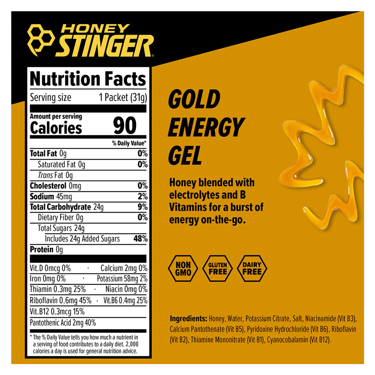 Honey Stinger Energy Gels in  by GOHUNT | Honey Stinger - GOHUNT Shop