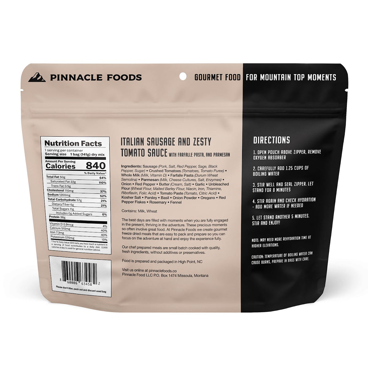Pinnacle Foods Italian Sausage and Zesty Tomato Sauce | Shop at GOHUNT