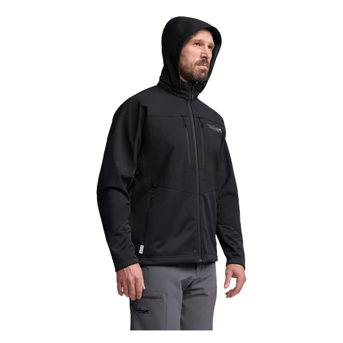Sitka Jetstream Jacket in Sitka Black by GOHUNT | Sitka - GOHUNT Shop