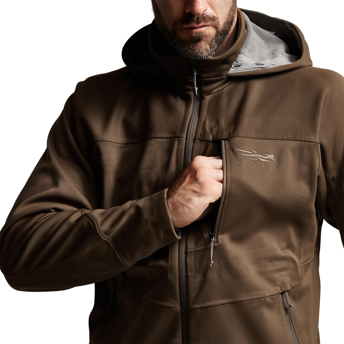 Sitka Jetstream Jacket in Coyote Brown by GOHUNT | Sitka - GOHUNT Shop