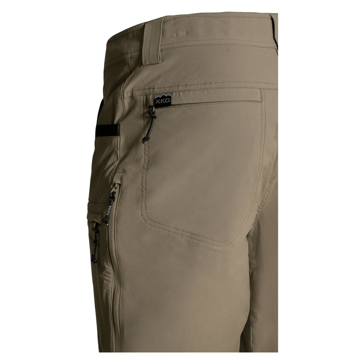 King's XKG Arco Pant in Dark Khaki by GOHUNT | King's - GOHUNT Shop