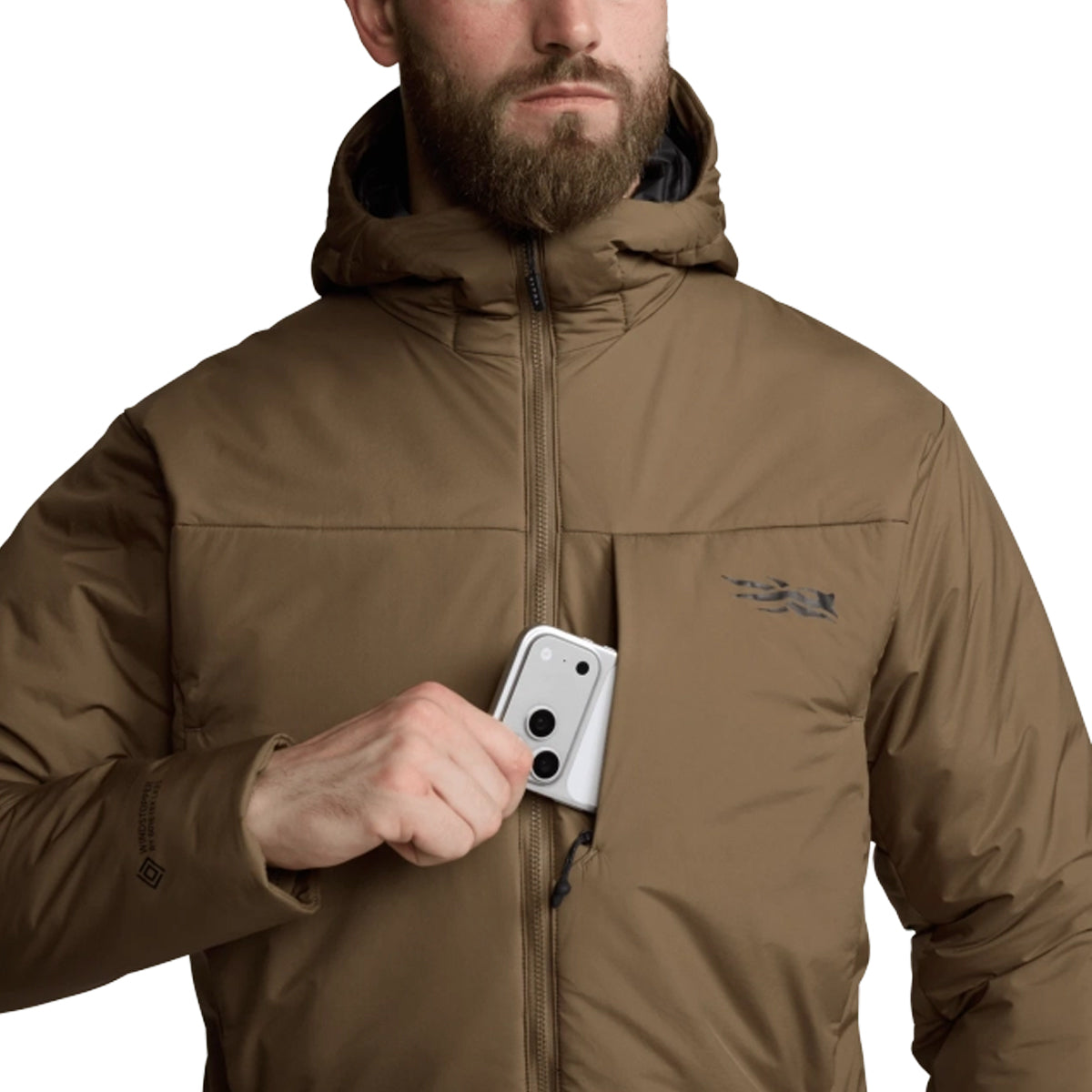 Sitka Kelvin Pro Hooded Jacket in Coyote by GOHUNT | Sitka - GOHUNT Shop