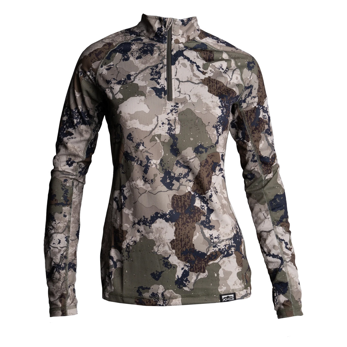 King's Women's XKG Elevation 1/4 Zip Tee in  by GOHUNT | King's - GOHUNT Shop