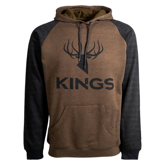 Another look at the King's Logo Triblend Fleece Hoodie