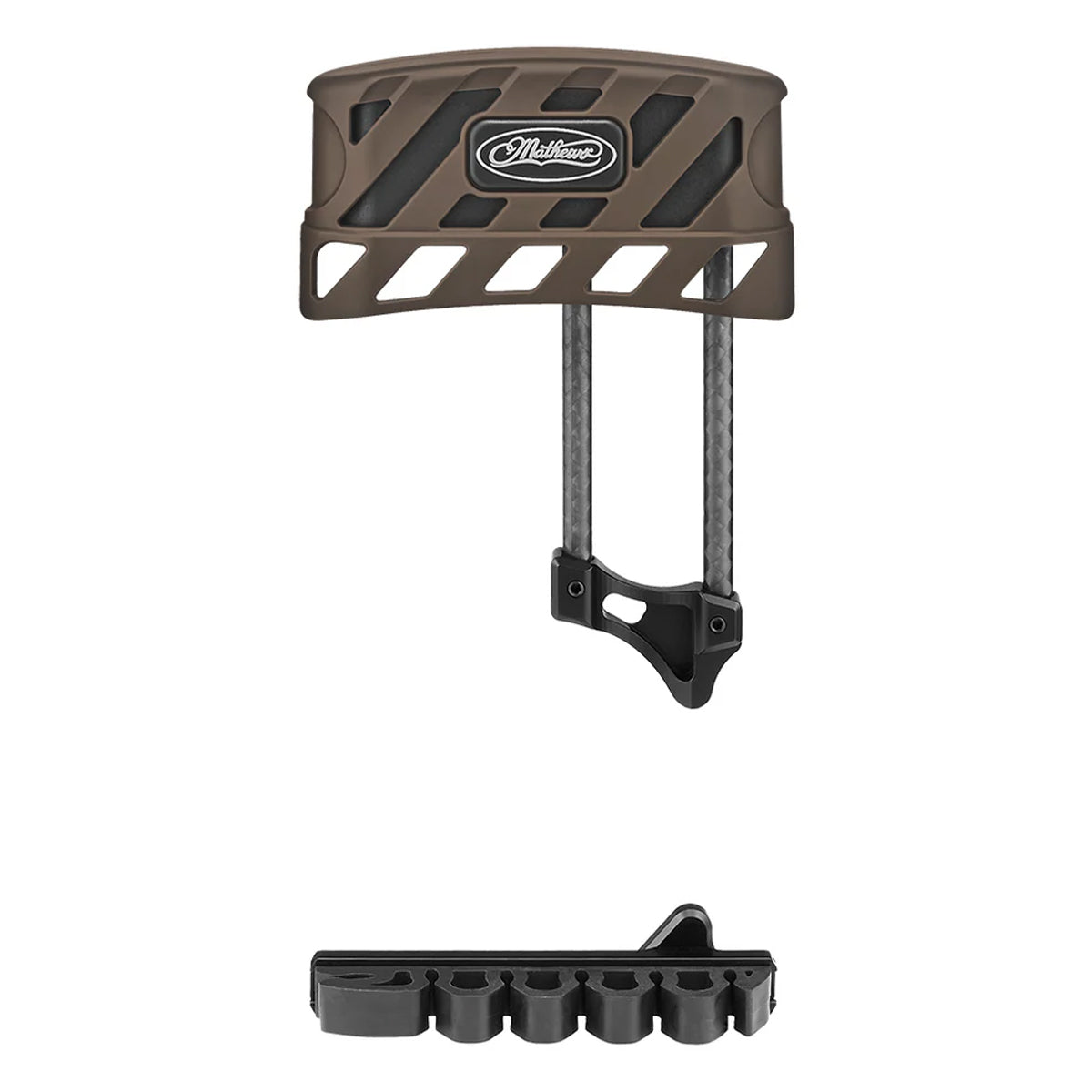 Mathews Archery LowPro Fixed Quiver in Kodiak Brown by GOHUNT | Mathews Archery - GOHUNT Shop
