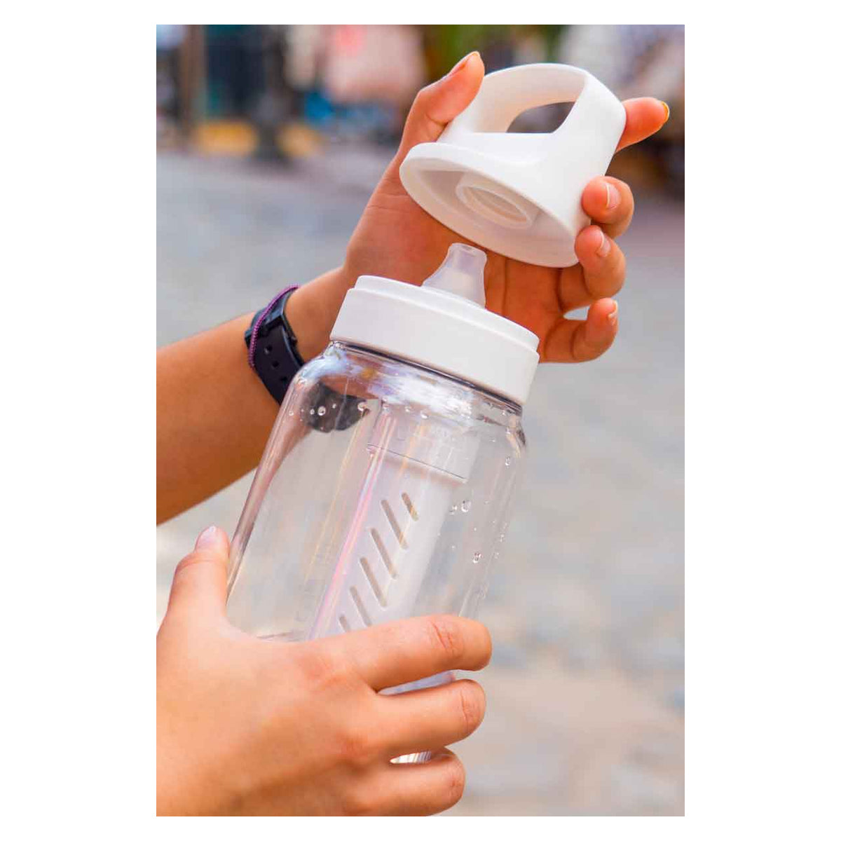 LifeStraw Go Water Bottle with Filter in  by GOHUNT | LifeStraw - GOHUNT Shop