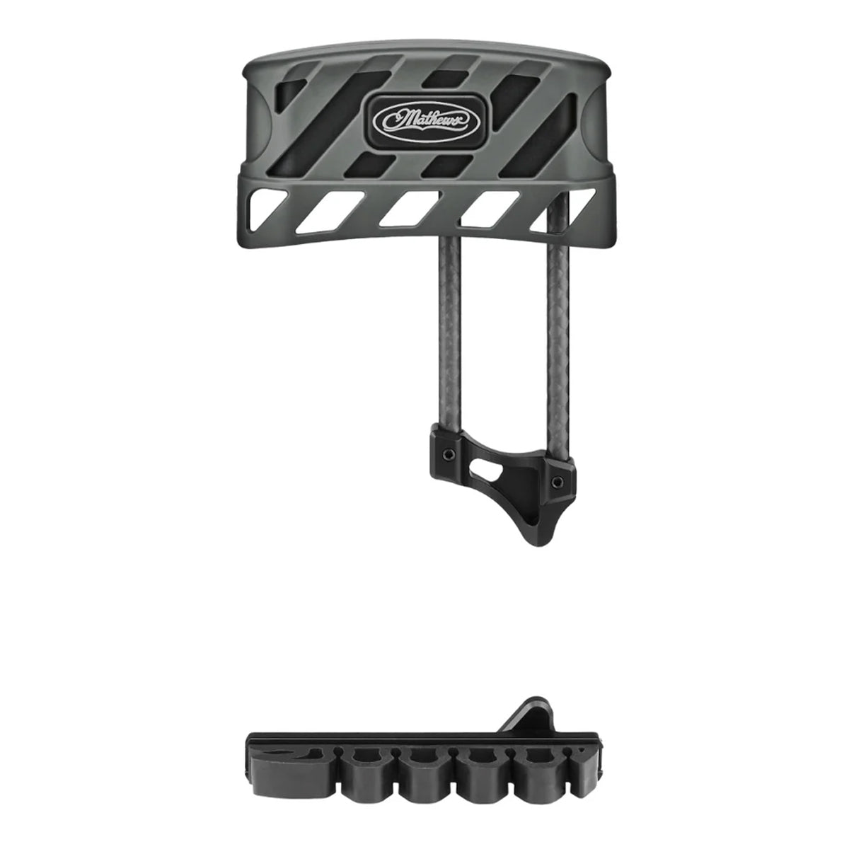 Mathews Archery LowPro Fixed Quiver in Shale by GOHUNT | Mathews Archery - GOHUNT Shop