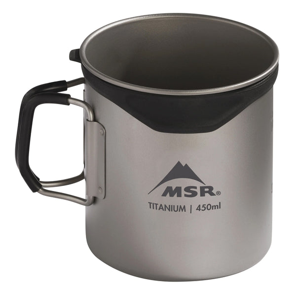 MSR Titan Cup 450mL タイタンカップ 2024モデル MSR Titan Cup 450mL | Guaranteed Lightweight Titanium Performance