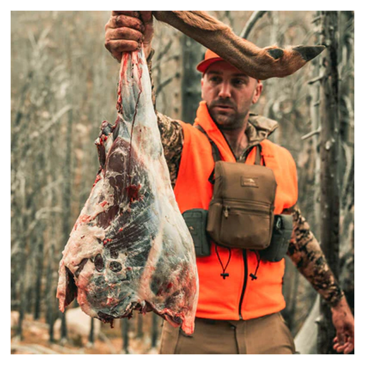 Marsupial Gear Enclosed Binocular Chest Pack