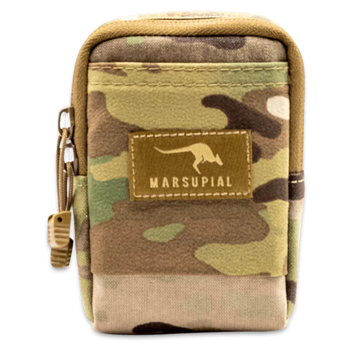 Marsupial Gear - Small Zippered Pouch Large / Wolf and Coyote