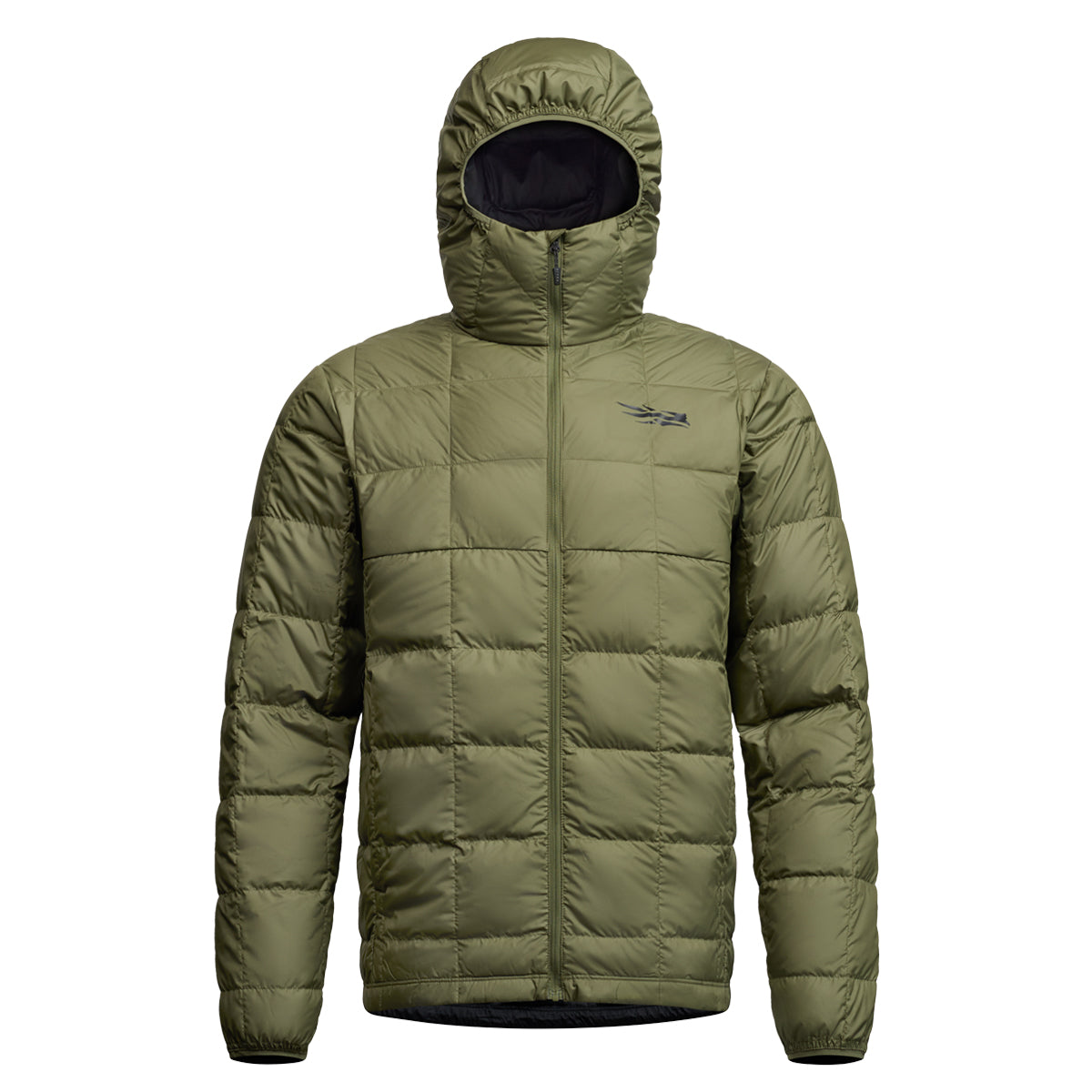 Sitka Microdown Hooded Jacket in Olive Green by GOHUNT | Sitka - GOHUNT Shop