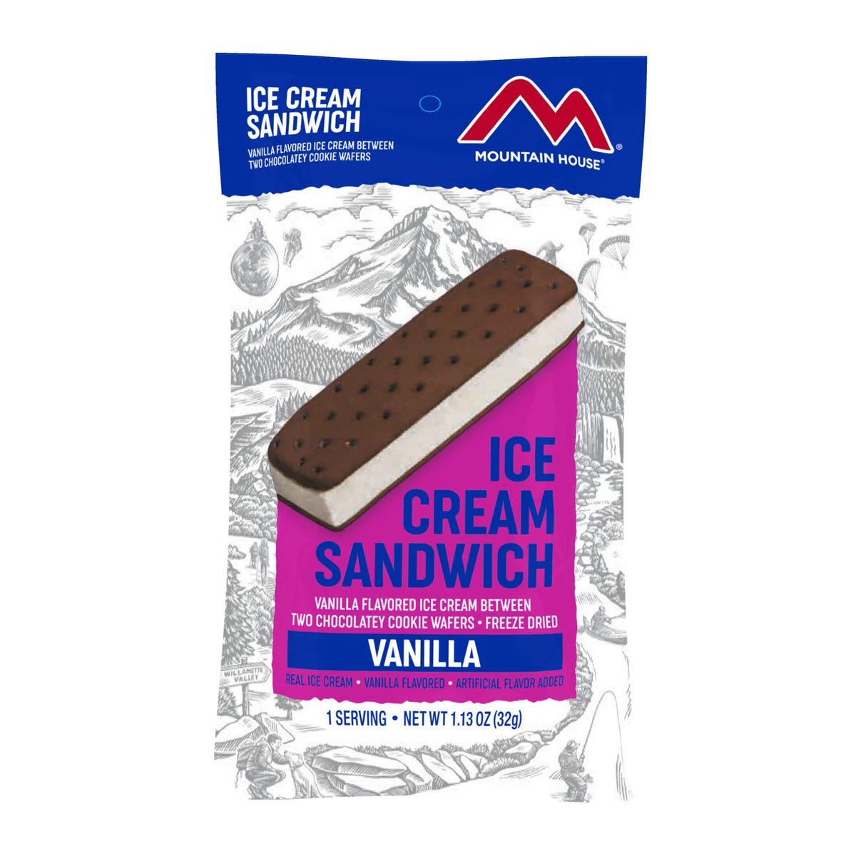 Mountain House Vanilla Ice Cream Sandwich in  by GOHUNT | Mountain House - GOHUNT Shop