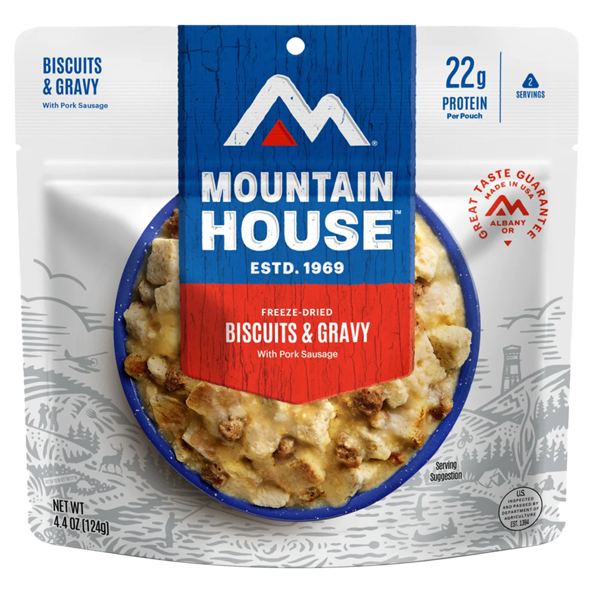 Mountain House Biscuits & Gravy in  by GOHUNT | Mountain House - GOHUNT Shop