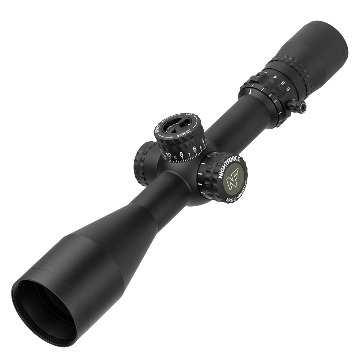 Nightforce NX6 3-18x50mm F1 FieldSet™ .1 Mil-Radian DigIllum™ Mil-XT™ (C735)
