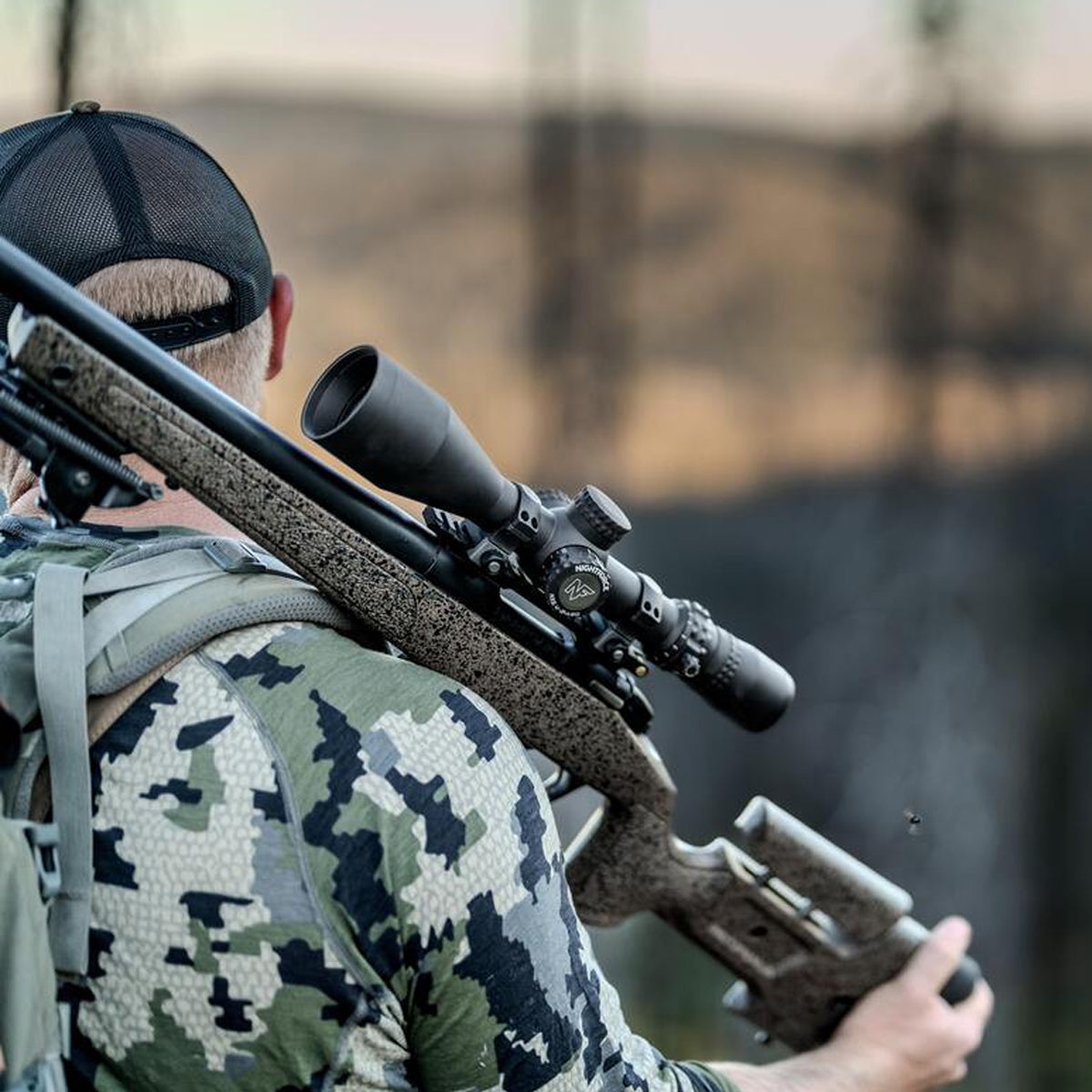 Nightforce NX6 4-24x50mm Capped W/E .250 MOA DigIllum MOAR™ (C739)