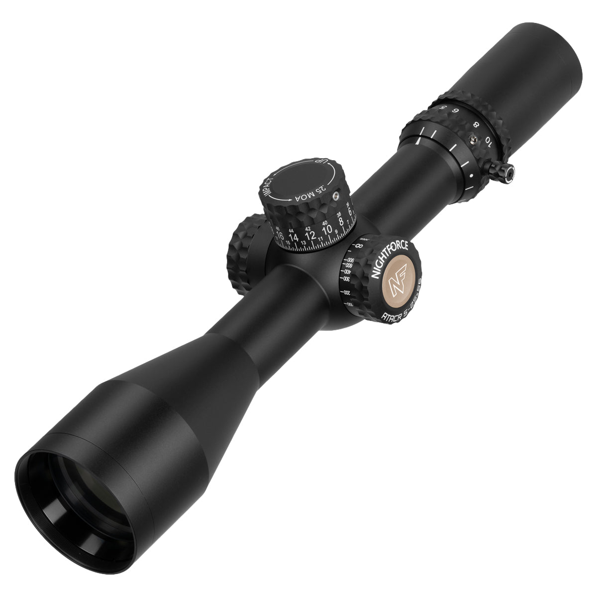 Nightforce ATACR 5-25X56mm F2 ZeroStop™ .250 MOA DigIllum™ PTL MOAR™ (C553) in  by GOHUNT | Nightforce - GOHUNT Shop