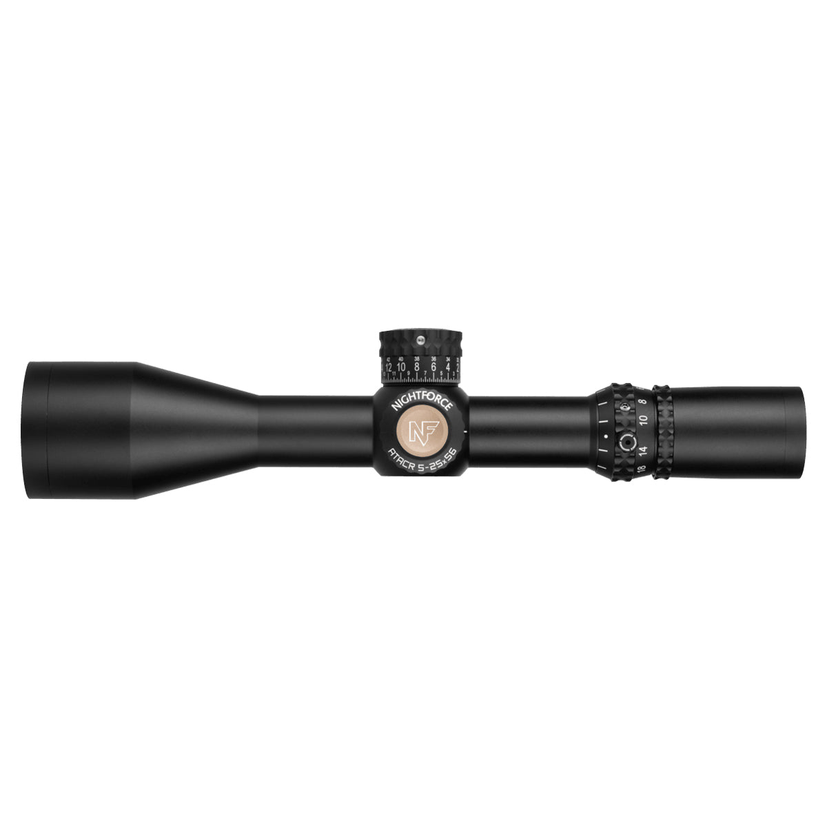 Nightforce ATACR 5-25X56mm F2 ZeroStop™ .250 MOA DigIllum™ PTL MOAR™ (C553)