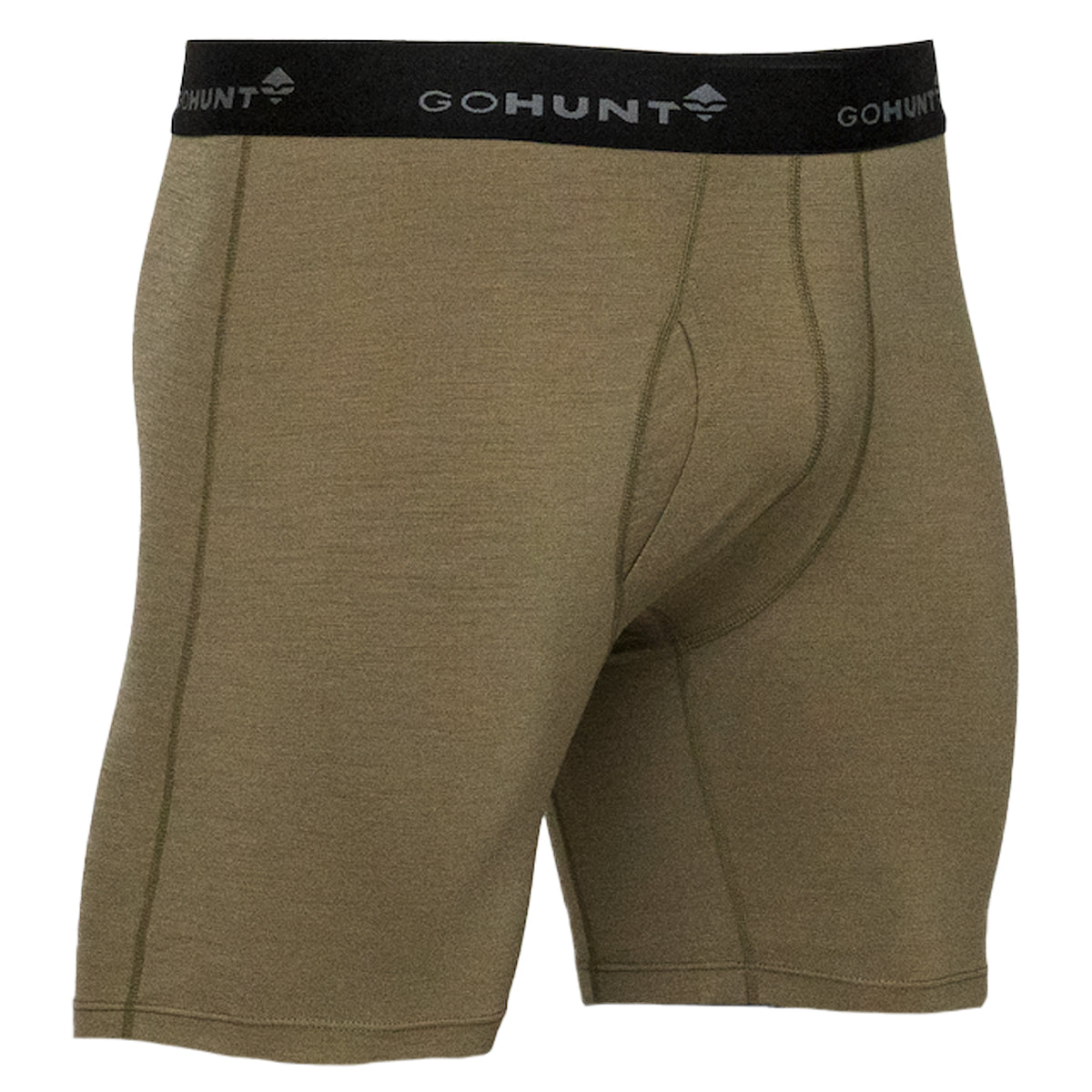 GOHUNT Basin Merino Boxer Brief in Olive by GOHUNT | GOHUNT - GOHUNT Shop