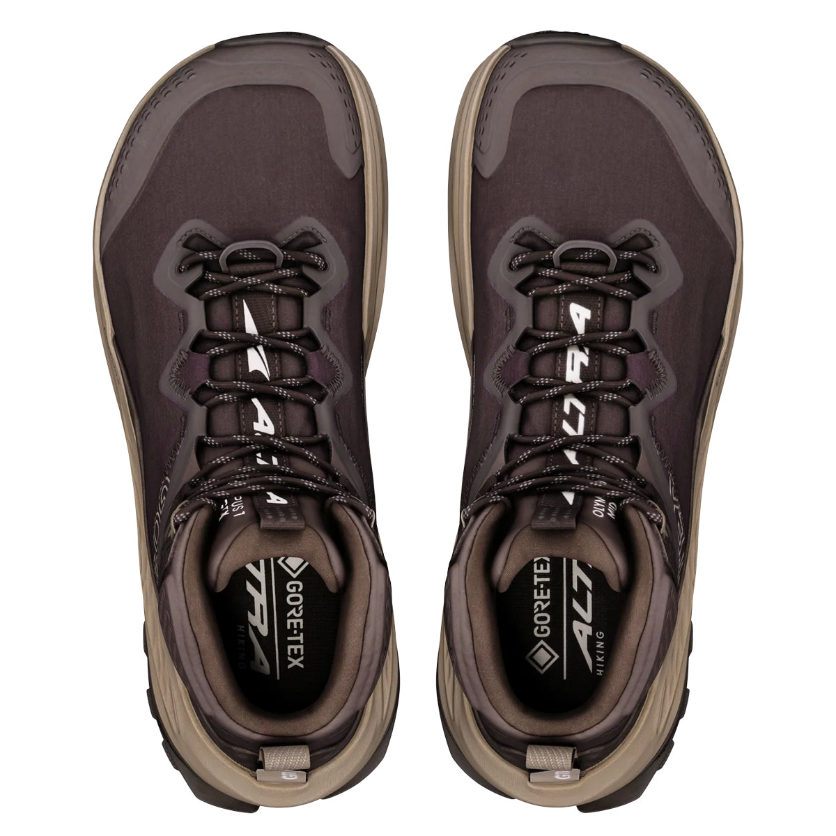Altra Olympus 7 Mid GTX in Chocolate Brown by GOHUNT | Altra - GOHUNT Shop