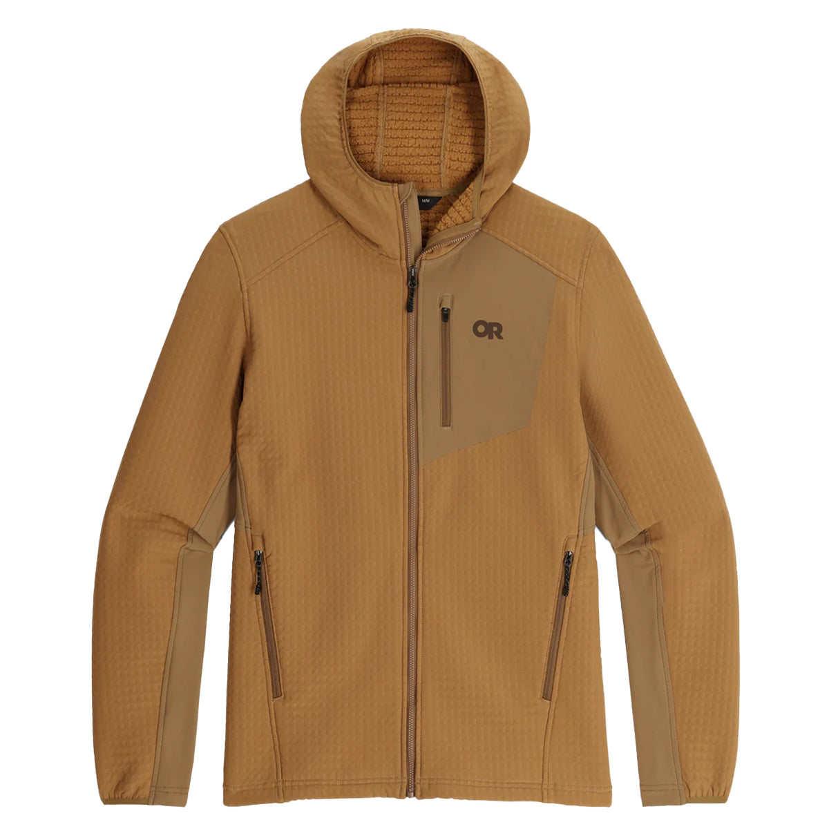 ROCK-IT Apparel Men's PREMIUM Naked Hooded Jacket - Effen Zipper Hoodie Zonder Labels Of Prints, S-5XL, Topkwaliteit