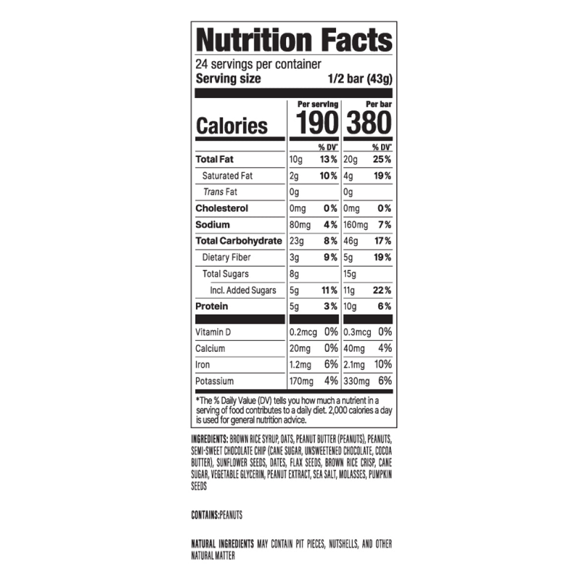 PROBAR Meal Bar in Peanut Butter Chocolate Chip by GOHUNT | PROBAR - GOHUNT Shop