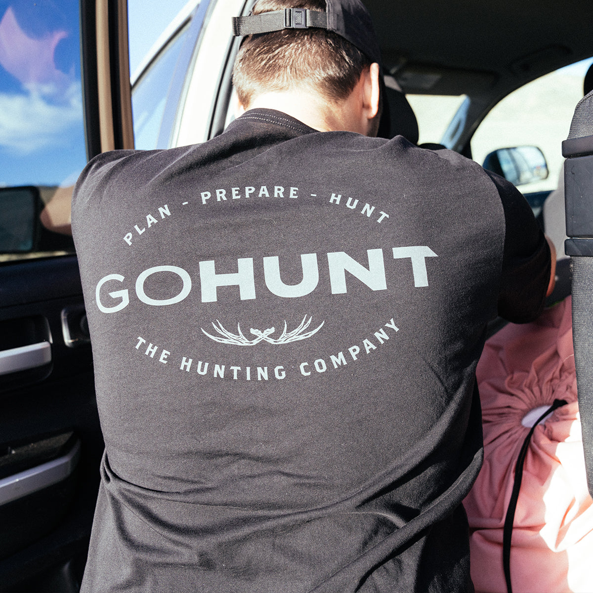 GOHUNT PPH T-Shirt in Black by GOHUNT | GOHUNT - GOHUNT Shop