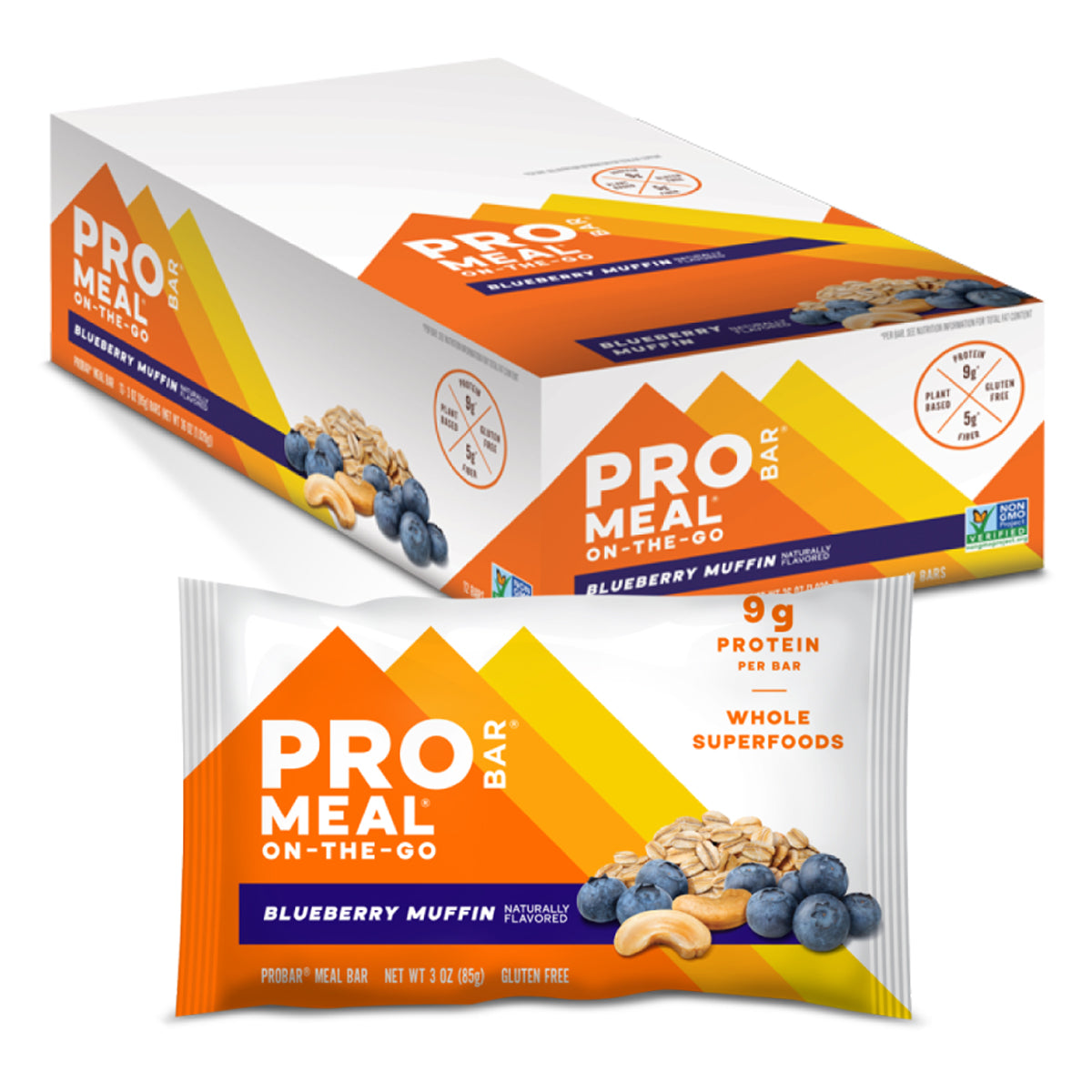 PROBAR Meal Bar in Blueberry Muffin by GOHUNT | PROBAR - GOHUNT Shop