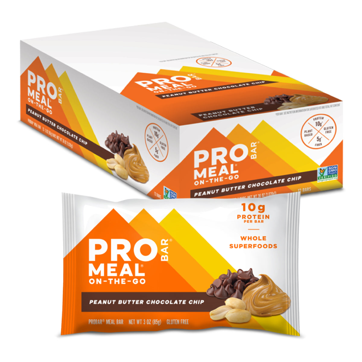 PROBAR Meal Bar in Peanut Butter Chocolate Chip by GOHUNT | PROBAR - GOHUNT Shop