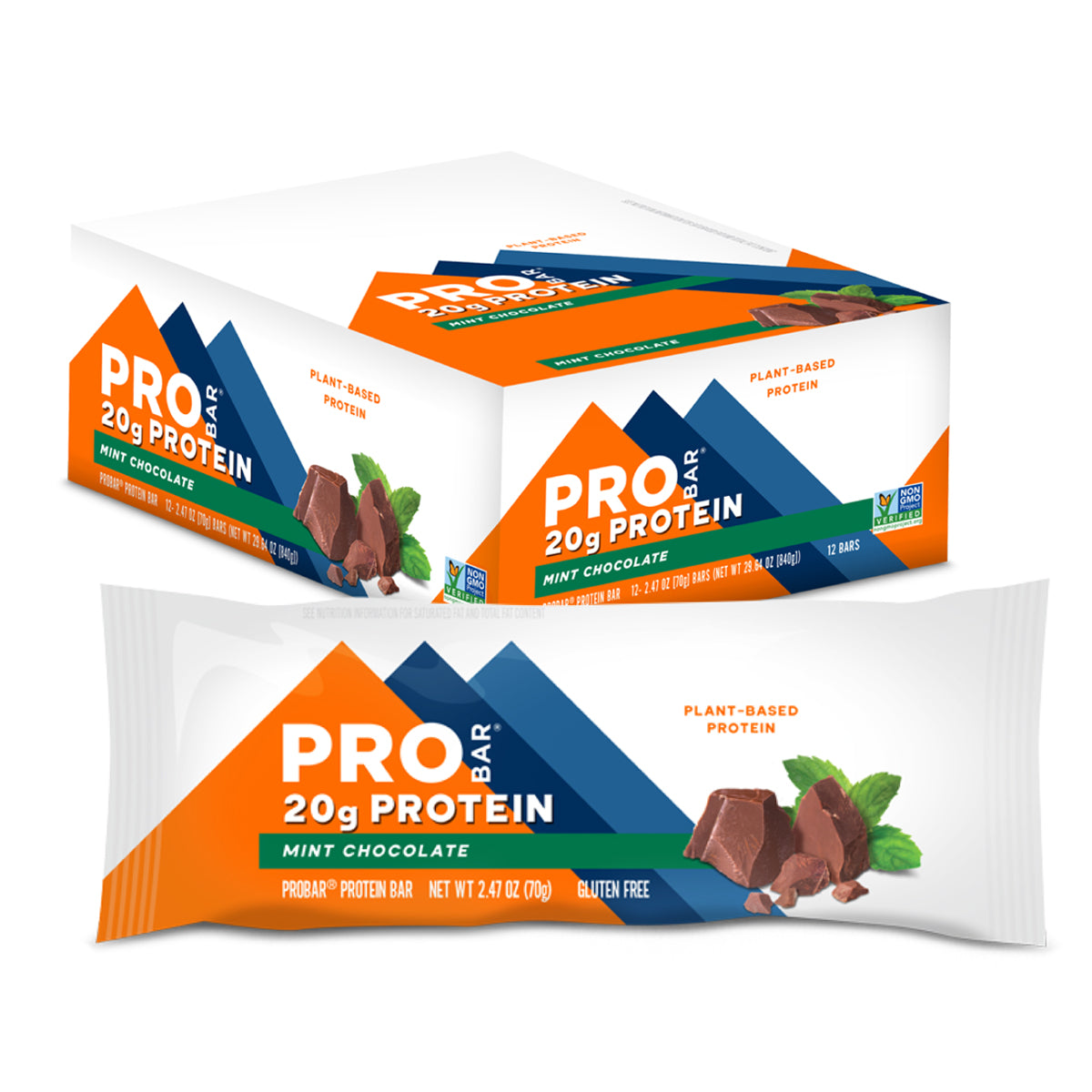PROBAR Protein Bars in Mint Chocolate by GOHUNT | PROBAR - GOHUNT Shop