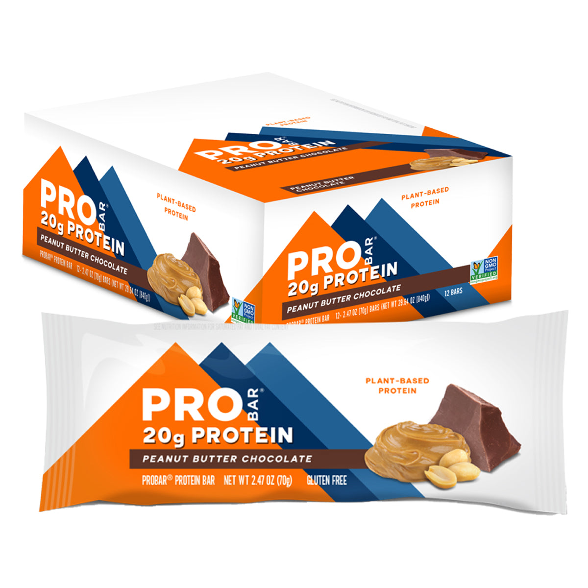 PROBAR Protein Bars in Peanut Butter Chocolate by GOHUNT | PROBAR - GOHUNT Shop