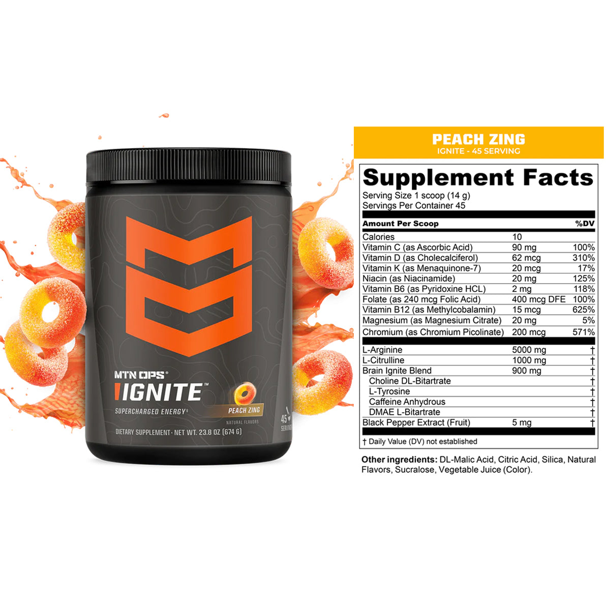 MTN OPS Ignite | Explosive Energy & Focus | Shop at GOHUNT