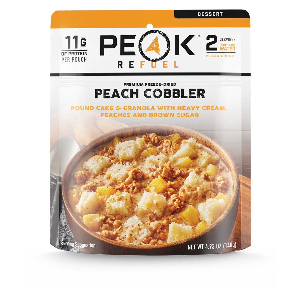 Peak Refuel Peach Cobbler | Shop at GOHUNT