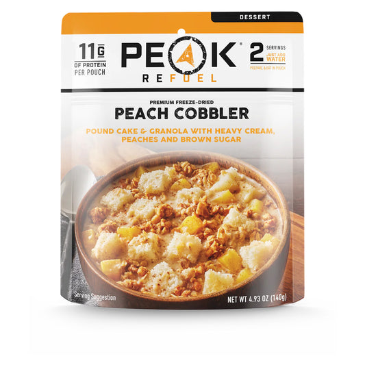 Peak Refuel Peach Cobbler