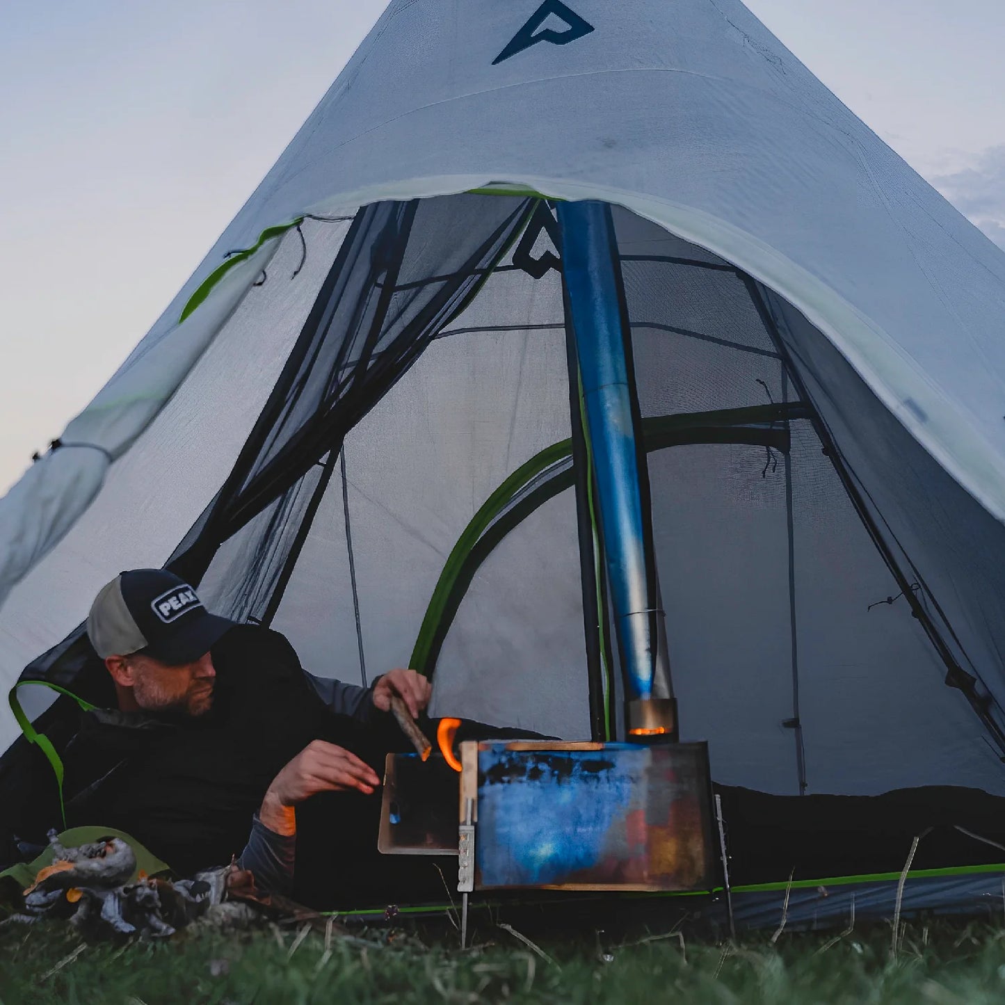 Tceapoo Ofenrohrdurchführung Zelt, Hot Tent Stove Jack aus Tceapoo Ofenrohrdurchführung Zelt, Hot Tent Stove Jack aus