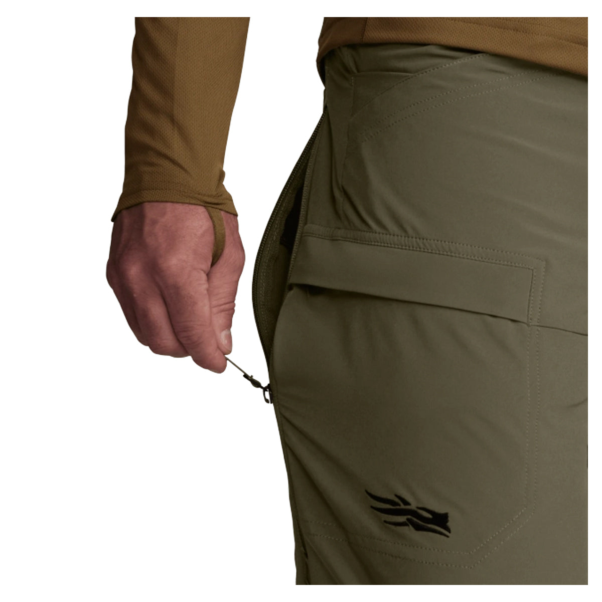 Sitka Pursuit Pant in Dark Sage Green by GOHUNT | Sitka - GOHUNT Shop