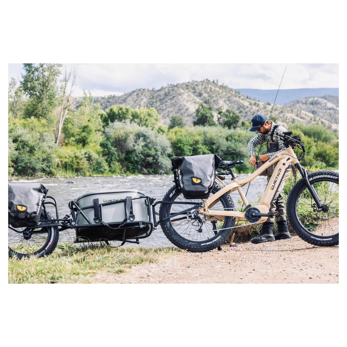 QuietKat All Terrain Cargo Trailer